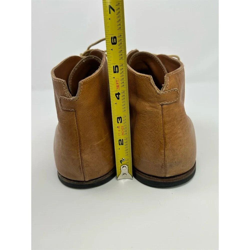 Frank Wright Smith Men's Chukka Desert Ankle Boots Brown Lace Up Size 10